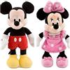 Disney MINNI e TOPOLINO Mini Peluche Imbottito Set 20cm La Casa di Topolino