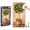 Schipper 9220 397 - Disegnare coi Numeri, Albero di Limoni, 40x80 cm