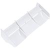 EONANT 1/8 RC Car Spoiler posteriore per 1:8 Scale RC Off Road Truck Buggy Racing Car (bianco)