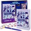 Horizon Group USA Diario Kpop Demon Hunters™, set da 40 pagine doppie con righe, adesivi Kpop bonus e penna, merchandising ufficiale K Pop Demon Hunters per fan di K-Pop, studenti, adolescenti