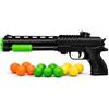 USTASS Fucile Lance-Ball 25 cm per Bambini Giocattolo di Tiro con 12 palle in Schiuma, Gioco d'azione Interno/Esterno