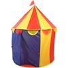 Riuulity Tenda da Gioco per Bambini All'aperto per Interni, Tenda da Gioco Pieghevole per Bambini, da Portatile con Facile Installazione, Adatta per Coltivare la creatività, per Rosa (Yurta del Circo)