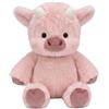Generico Super Soft Fluffy Running Plushies, Running Stuffed Animal, Cute Highland Cow Plush Toy for Adults Gift (Pink,17.71'')