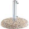 Base per Ombrellone da Giardino Ø55 in Graniglietto 25Kg Vorghini UnShake