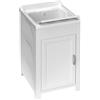 Mobile Lavatoio 45x50x85 cm 1 Anta in Resina Bianco