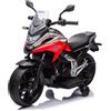 Moto Elettrica per Bambini Licenza Ufficiale Honda NC750X 12V 4,5Ah Rosso