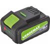 Batteria di Ricambio 20V 4Ah per Aspiratore e Soffiatore a Batteria Verdemax SAR40
