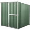 Casetta Box da Giardino in Lamiera di Acciaio Porta Utensili 175x185x192 cm Enaudi Verde