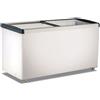 Ristoattrezzature Modello: 122220024893322,Frigo congelatore a pozzetto 163,4x65,3x90h cm 516 lt doppia temperatura +10 -18 °C con ante in vetro scorrevoli