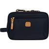 Bric's Urban Travel Kit Collezione X-Bag, Necessaire da Viaggio, Beauty Case da Viaggio, Nylon, Dimensione 25x17x9 cm, Ocean Blue