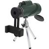 DIYEAH Telescopio Da Avvistamento Campeggio Scopo Telescopio Portatile Telescopio Oculare Telescopio Per Per Principianti Cannocchiale Colla Morbida in Pvc