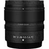 JERXTTON Pellicola adesiva in vinile per obiettivo fotocamera Nikon Z DX 12-28 mm F3,5-5,6 PZ 12-28 mm F3,5-5,6 PZ (Splash Ultra Black)