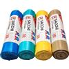 R MOVE 40 sacchi spazzatura 70x110 +10cm di maniglie, 4 rotoli di sacchetti grandi, buste immondizia da 110 litri condominiali, 4 colori adatti a tutti i tipi di rifiuti, facili da chiudere