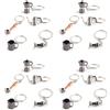 SODIAL 20PCS Coffee Tamper Espresso Portafilter Moka Pitcher4909