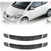 NGFDSSBB Griglia di copertura della presa d'aria del cofano anteriore 1698300075 1698300175 1698360018 Compatibile per Mercedes Benz 2004-2012 W169 Classe A A150 A160 A170 A180 A200(B Class Class left)