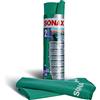 SONAX Panno Microfibra PLUS per interni e vetri (2 pezzi) - pulisce senza lasciare strisce, aloni o peluzzi 40x40cm, lavabile fino a 60°C | Art. N. 04165410