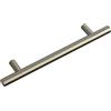 GRIMME Maniglia per asta in acciaio inox, 128 mm