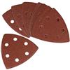 FERM Carta abrasiva G80 (10 pezzi) - per levigatrice a delta e utensile multifunzione