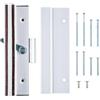 Wright Products V1205 maniglia per porta scorrevole in vetro, alluminio 4 - 15/40,6 cm C2 C