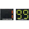 (07) TABELLA CAMBIO GIOCATORI MANUALE HANDY BIFACCIALE GIALLO/ARANCIO FLUO