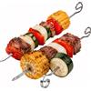 Stufe A Pellet Italia Set Da 6 Spiedini Per Barbecue In Acciaio Inox Dim. 35 CM