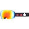 rh+ Occhiali da sci unisex Gotha Matt Black/Revo Red/El Black-Red-White, taglia unica