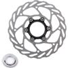 Axorafow Freno a disco Centerlock per bici da strada da 160 mm, stile migliorato dal calore, 180 mm, in acciaio inox, lega di alluminio, Wave-For Edge Mountain per riduzione del peso di dissipazione