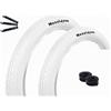 Maxxi4you 2 pneumatici per bicicletta HY-145 in bianco 47-355 (18 x 1,75) + 2 tubi SV, con leva per pneumatici maxxi4you