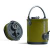 Colapz 2 in 1 - Serbatoio dell'acqua pieghevole per il campeggio - secchio per il campeggio - distributore d'acqua con rubinetto - verde oliva