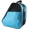 Axorafow Pattini a tripla zona da 420 g, per pattini da ghiaccio, pattini in linea, 41 x 25 x 39 cm, con scomparto per casco regolabile, borsa in tessuto blu/nero/rosa/rosso (blu)