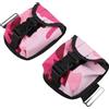 Axorafow Scuba Diving - Set di 2 sacchi per pesi da 2 kg, fibbia a sgancio rapido, in nylon 1000D, per cinture in vita, piastre posteriori, fasce per serbatoio, compatte, 13 x 13 x 2 x 2 (nero)