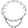 Rimba Bondage Play Metal Pinch Collar Silver