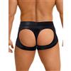 SuperLove Sexy Matte Look Boxer Thong 303 Black S