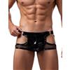 SuperLove Wetlook Mesh Jockstrap 305 Black L