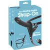 You2Toys RC Vibrating Double Strap-On Black