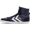 hummel Slimmer Stadil High, Sneaker a collo alto Unisex - Adulto, Dress Blue White 63 511 7647, 43 EU