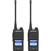 Retevis Walkie-talkie Retevis RB658, apparecchiature radio, schermo da 1,77 pollici, controllo tramite app, cancellazione del rumore con IA, 1800 mAh, per flotte e guida di veicoli