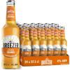 Breezer Drink alcolico BREEZER al gusto Arancia, vol. 4%, 24 x 27,5 cl / 275 ml, Drink alcolico premiscelato e pronto da bere in bottiglia