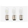 CSC Sewing Parts Lampadina Macchina da Cucire BA15D Bianco Caldo a Baionetta Lampadine Universale (15W 240 V) Ricambio Accessori per Macchine da Cucire, 3 Pezzi
