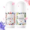 Hpbaggy Deodorante Roll-on, Deodorante Antitraspirante, Perspirex Ascelle, Bio Roll-on, Naturale, Vegano, Senza Alluminio, per il Corpo, per Donna Uomo Bambini(2x50 ml)