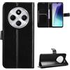 zZjoOoj Cover per Xiaomi Redmi 14C / Poco C75 (2024), Custodia a portafoglio in Pelle PU Premium [Magnetica a Scatto][Slot per Scheda][Protezione Completa] Caso per Redmi 14C -Nero