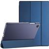 ProCase Custodia per Galaxy Tab A8 10.5 Pollici 2021[SM-X200/X205], Smart Cover Ultra Sottile Leggero Copertura Intelligente, Cover Traslucida Smerigliata -Blu Marino