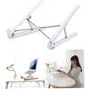 BESTonZON Porta Tablet supporto portatile regolabile supporto per laptop pieghevole in alluminio scrivania portatile supporto tablet stare per supporto per tablet tavoletta staffa Rossore