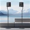 Anautin Coppia di supporti universali per altoparlanti satellitari e da scaffale, 71-96,5 cm, regolabili, per Home Theater, compatibili con Sony/Bose/JBL/Sonos/Klipsch/Edifier/Polk