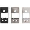 PERRY Kit di 3 frontalini di finitura: Antracite opaco per VIMAR EIKON GRIGIA, EIKON EVO GRIGIA Silver opaco per VIMAR EIKON NEXT, EIKON EVO NEXT Bianco opaco per VIMAR EIKON BIANCA, EIKON EVO BIANCA, ARKÃˆ BIANCA - 1PAFRM030VE