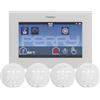 PERRY Kit multizona composto da: 1x CR051WIFI + 4x VTRX05 - 1TXCR051KIT1
