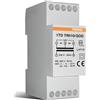 PERRY Trasformatore 10VA per servizio continuo uscite 4-8-12V 2 DIN, montaggio a retroquadro IP40 - 1TDTR010/QOD
