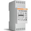 PERRY Trasformatore 15VA per servizio continuo uscite 4-8-12V 2 DIN, montaggio a retroquadro IP40 - 1TDTR015/QOD