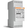 PERRY Trasformatore 15VA per servizio intermittente uscite 4-8-12V 2 DIN, montaggio a retroquadro IP40 - 1TDTR15SI/QOD