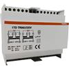 PERRY Trasformatore 63VA per servizio continuo uscite 12-12-24V 6 DIN, montaggio a retroquadro IP40 - 1TDTR063/DDV